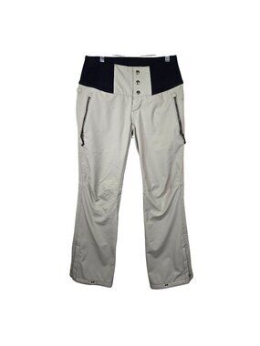 686 InfiDRY 10K Womens S Beige Waterproof Snow Snowboarding Pants Thermal Warm